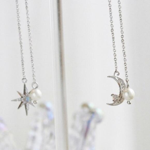 BHLDN Jewelry - BHLDN Celestial Pearl Drop Earrings